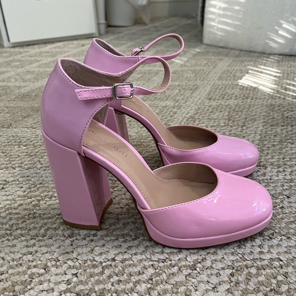 Madden Girl Shoes Madden Girl Womens Unaa Pump Pink Patent Size 75